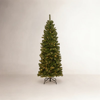 Pre-Lit Spruce Christmas Tree