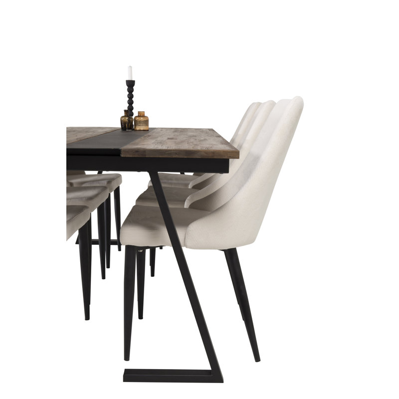 Kingsbury 6 - Person Dining Set