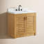 Meuble-lavabo simple en bois massif Stonehaven-1166922196-1149105893