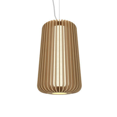 Luminaire suspendu géométrique à 1 lumière Stecche Di Legno