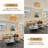 Boho Flush Mount Ceiling Light Fixture, Woven Rattan Chandelier With 360° Light Effect For Hallway, Bedroom, Kitchen, Living Room, Farmhouse Decor