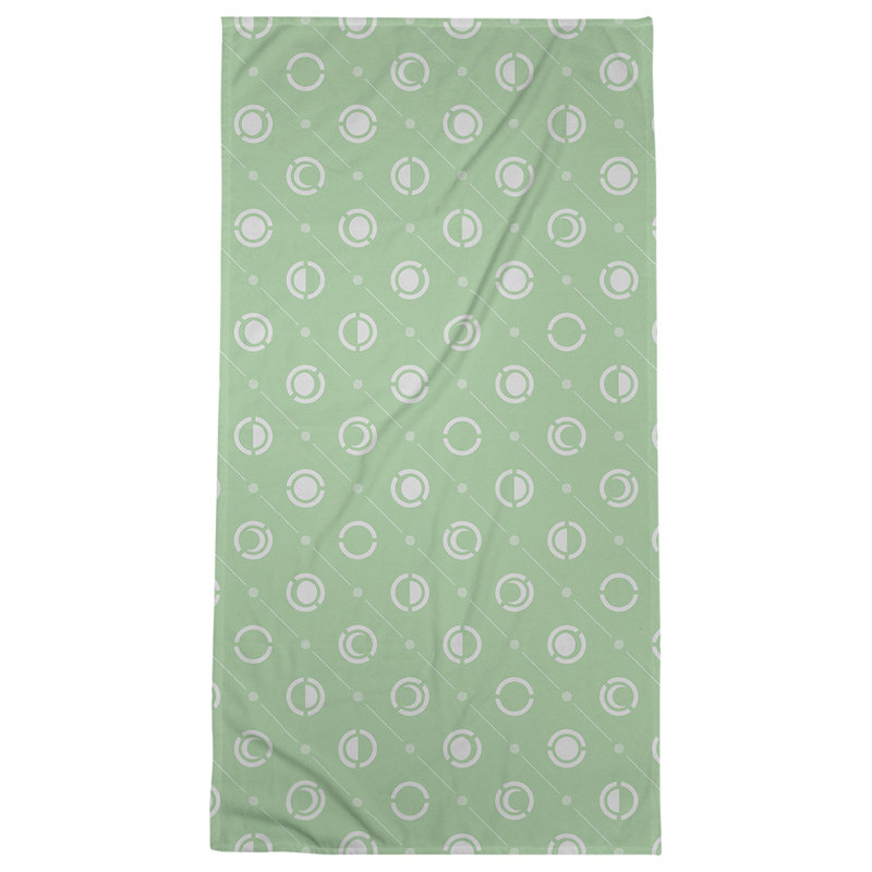 Skeffingt Beach Towel, Dark Green