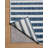 Loloi Easton Denim / Ivory Indoor / Outdoor Area Rug-1999504652