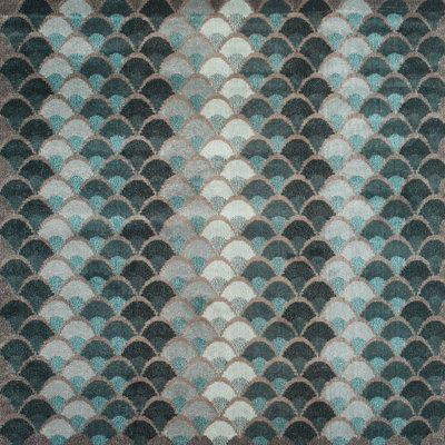 Tapis de zone verte/noire contemporaine