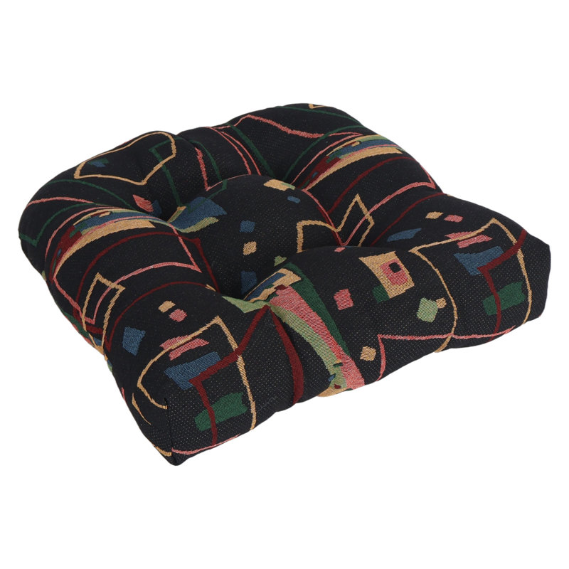 Coussin de chaise tapissier à dossier arrondi 19 pouces (ensemble de 2)