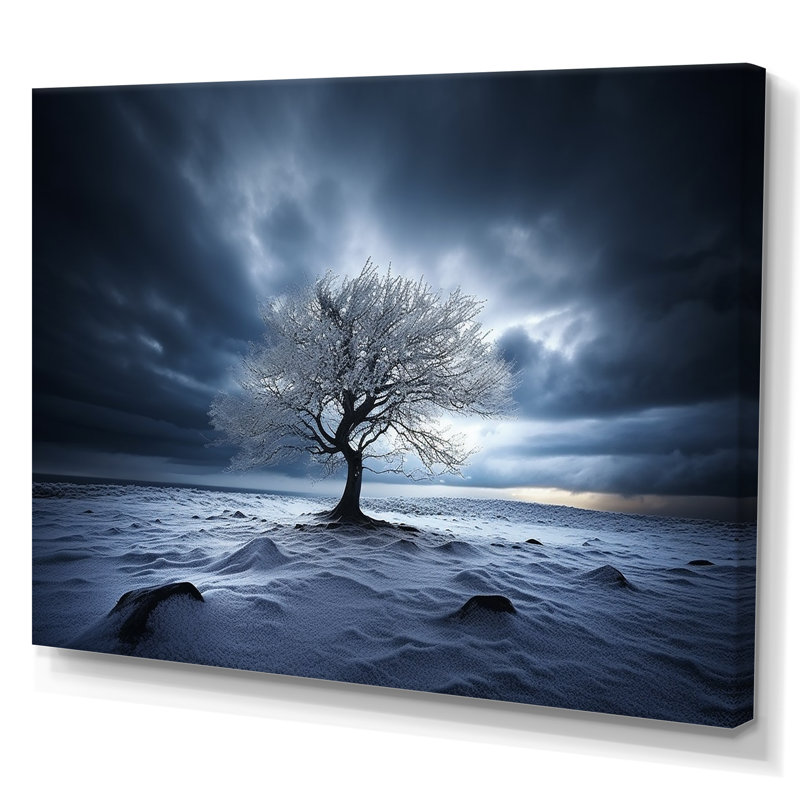 Jamesburg - Arbres, impressions sur toile_106504, H 12 po x l 20 po x P 1 po, Toile tendue