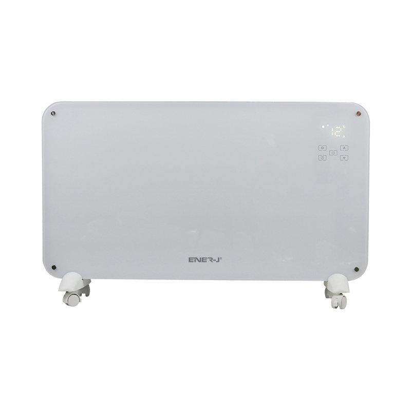 Symple Stuff Alian 0.3W Electric Panel Space Heater with Adjustable Thermostat and with Digital Display