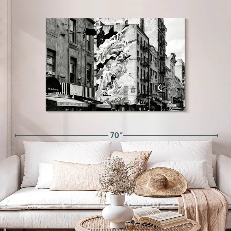 Sireci Manhattan Urban Scene, 32" H x 48" W