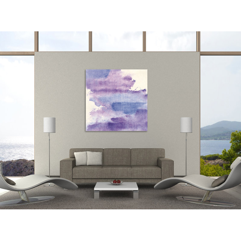 «Purple Haze I», toile tendue par Chris Paschke, H 12 po x l 12 po x P 1,5 po