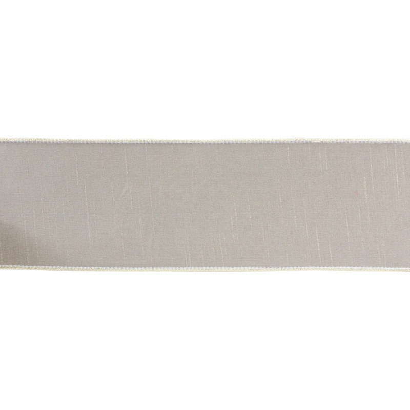 Ruban de couleur unie Glendene, Beige