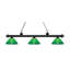 Luminaire suspendu linéaire à 3 lumières pour table de billard Chevelle-22737157-22737159-22737163