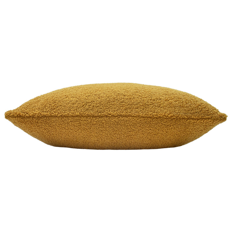 Malham Throw Cushion, Polyester/Polyfill, Saffron, 30cm x 50cm