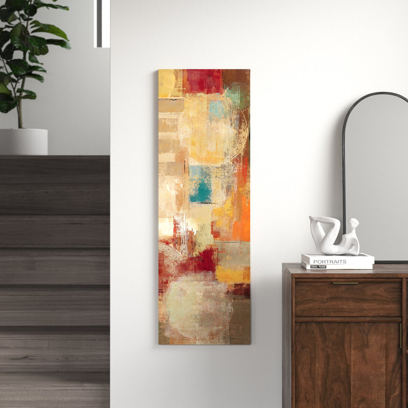 Oriental Trip Panel II by Silvia Vassileva - Wrapped Canvas Panoramic Print, 121.92 cm H x 40.64 cm W x 3.175 cm D