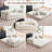 Boneless Convertible Sleeper Sofa Bed With 2 Pillows, Corduroy Folding Mattress Couch Removable And Washable Sofa , Compression Sofa Lounge Couch For Living Room Small Spaces-492012210-501991533