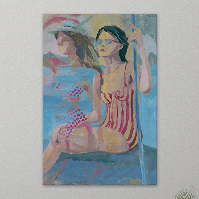 Parvez Taj - Wrapped Canvas Painting, 61cm H x 41cm W