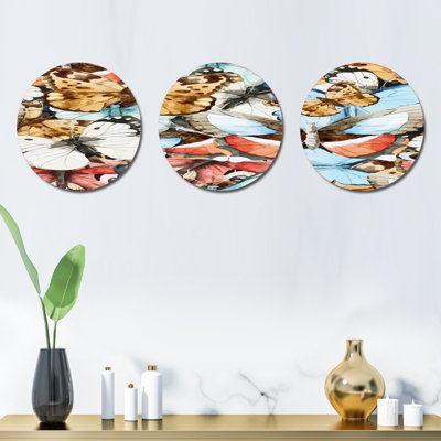 Ensemble de 3 décorations murales