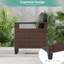 Ensemble de canapé de patio 5 pièces avec coussin épaississant-112649981