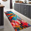 Tapis classique à motif floral doux non tissé classique parfait pour ajouter une touche d'élégance à votre espace de vie-114320965