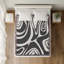 Jeté en coton Binitie Zebra Pirnt-18721969-41746237