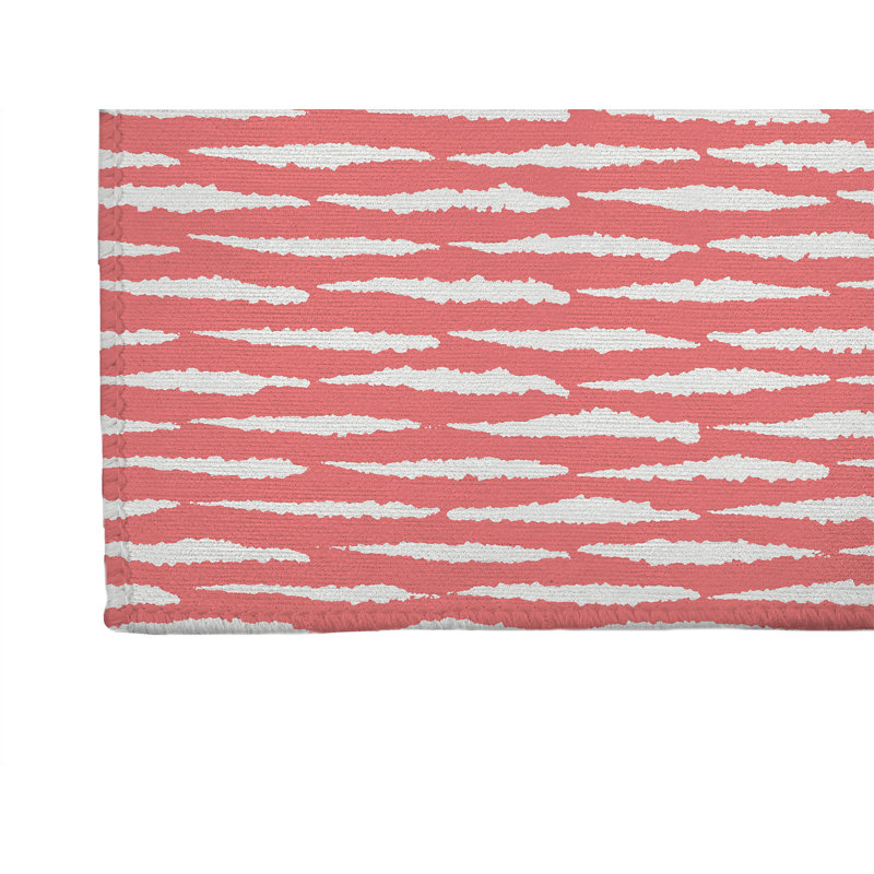 Paillasson Scar, Dusty Rose, 84" W x 60" L