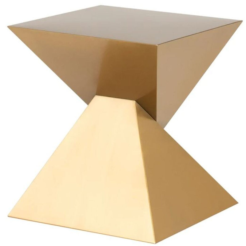Table d'appoint en acier Amelia