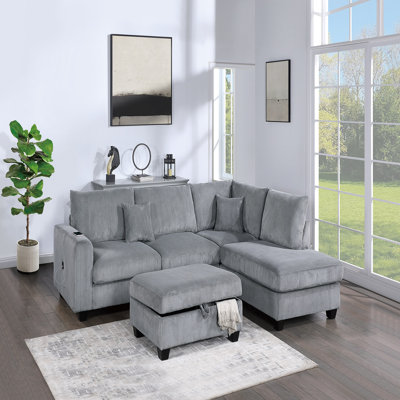 Ensemble de canapé modulaire 3 pièces Contemporary