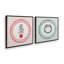 Ribboned Evergreen, ensemble de 2 impressions sur toile-313842271-313842268-313842244