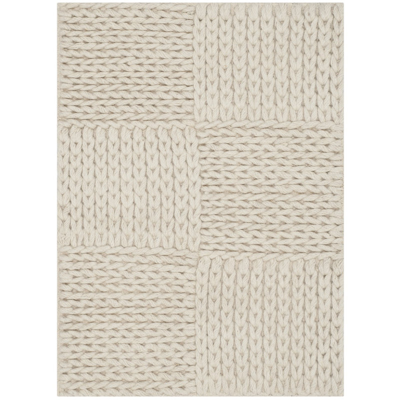 Ralph Lauren Linhay Wool Solid Color Rug, Rectangle 4' x 6'