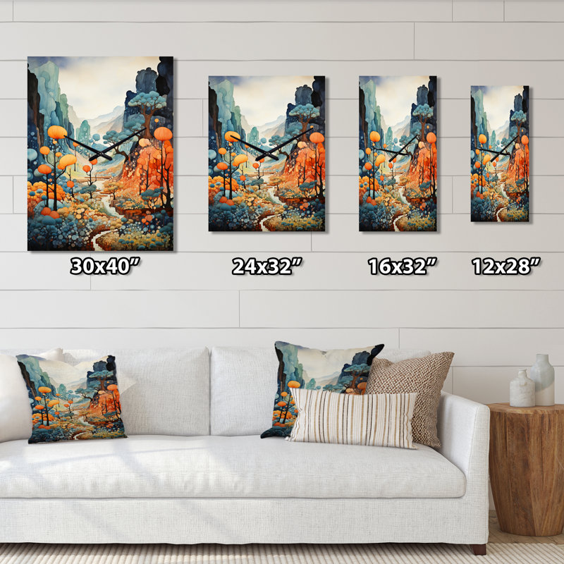 Horloge murale Canyon, H 40 po x l 30 po x P 1 po