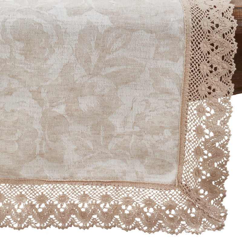 Feronia Jacquard Table Runner, 16" x 54"