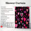 Rideau de douche 1 pièce Passion Curve-1303186516