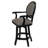 Farald Swivel Upholstered Counter Stool with Solid Wood Frame-346007474-346007469