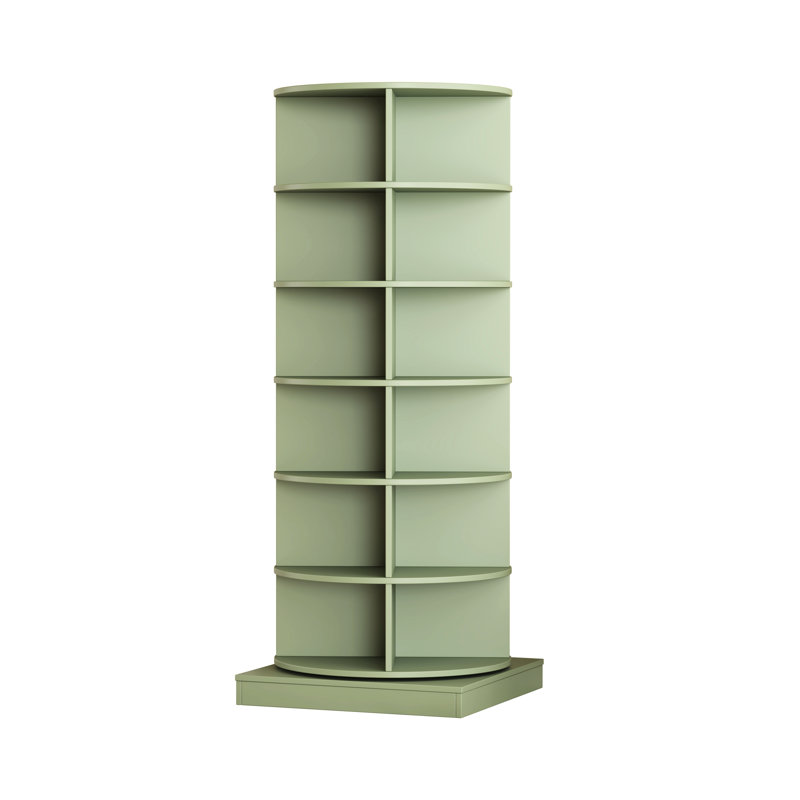 6-Layer 360 Rotating Shoe Container, Accommodates 24 Pairs, Space Saver, Easy To Assemble, Modern American Look Cabinet , 6-Layer, Fits Saving, Style
