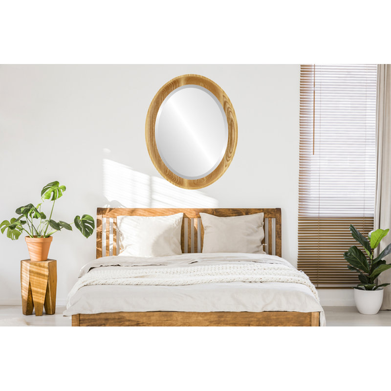 Wimborne Solid Wood Mirror, 23" x 19", Brown