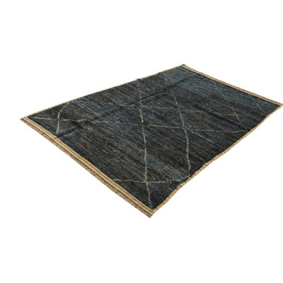 Iraheta Blue Brown Rug