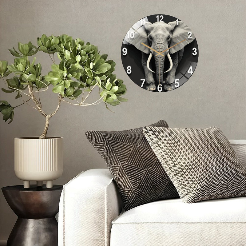 Grande horloge murale 12 po