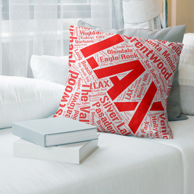 Leather/Suede Reversible Pillow Cover