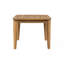 Table basse d'extérieur en bois d'acacia