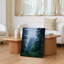 Toile «A Dense Misty Forest Landscape Shrouded In Thick brouillard»-289970697