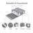 DECOMOMO Foldable Bed Sheet Organizers and Storage-105889938