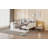 Wooden Daybed with 3 Drawers,USB Ports and desk-13373278-13373276
