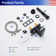 Centerset 2-handle Bathroom Faucet with Drain Assembly