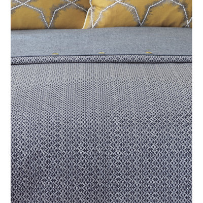 Nico Modern & Contemporary Cotton Chevron / Zig Zag Duvet Cover