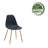 Zaki 16.73 " H Plastic Side Chair-114112518