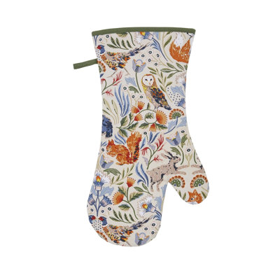 Ulster Weavers Blackthorn Animal Print 100% Cotton Oven Glove Set