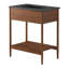 Meuble-lavabo simple 30 po avec plateau en céramique Modway Zaire-94387478-94387479