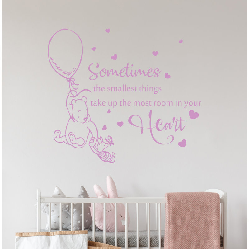 Décalcomanie murale, parfois, les petits objets, Lilas