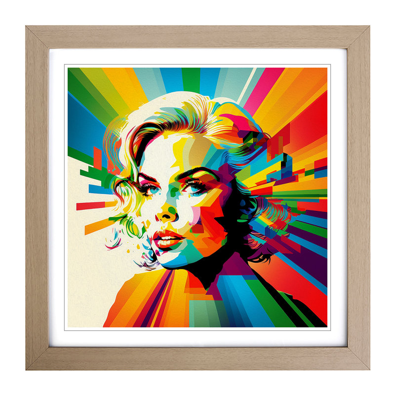 Prism Pop - Framed Print, Black