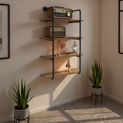Bibliothèque murale flottante Rack