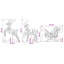 Christmas Reindeer with Sleigh-430067682
